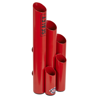 Large Magnetic Cable Tie Holder - Red