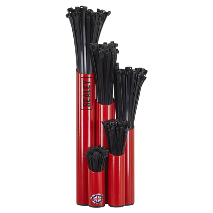 Large Magnetic Cable Tie Holder - Red