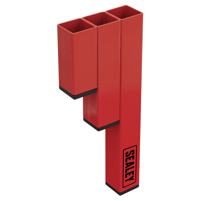 Magnetic Cable Tie Holder - Red