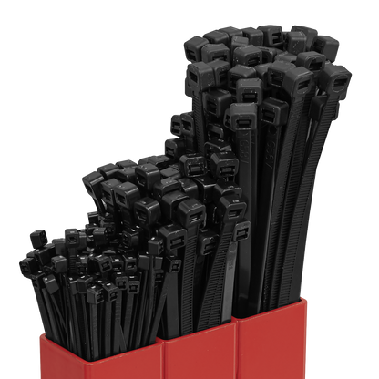 Magnetic Cable Tie Holder - Red