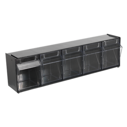 Stackable Cabinet Box 5 Bins
