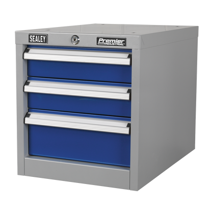 Premier Industrial™ Triple Drawer Unit for API Series Workbenches
