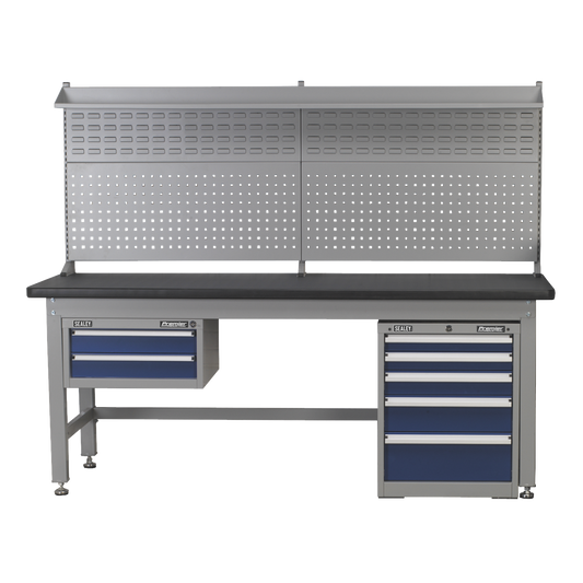 Premier Industrial™ Complete Workstation & Cabinet Combo 2.1m
