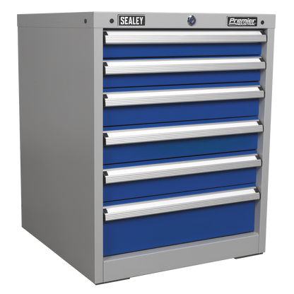 Premier Industrial™ Cabinet 6 Drawer