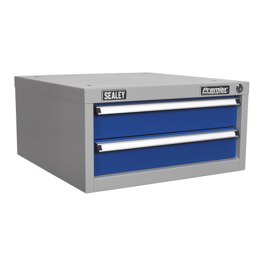 Premier Industrial™ Double Drawer Unit for API Series Workbenches