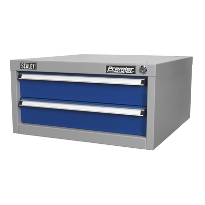 Premier Industrial™ Double Drawer Unit for API Series Workbenches