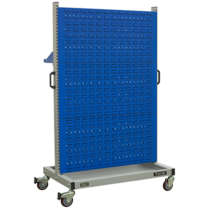 Premier Industrial™ Mobile Storage System with Shelf