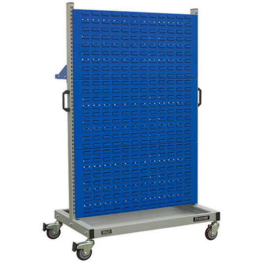 Premier Industrial™ Mobile Storage System with Shelf