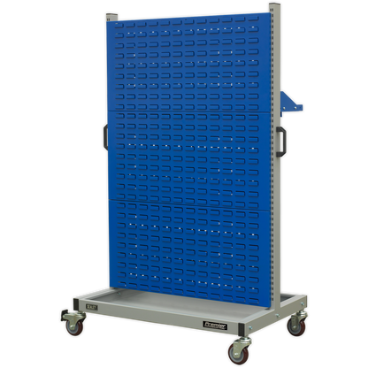 Premier Industrial™ Mobile Storage System with Shelf