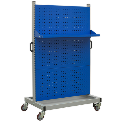 Premier Industrial™ Mobile Storage System with Shelf