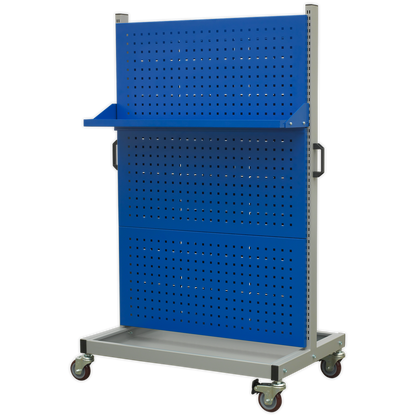 Premier Industrial™ Mobile Storage System with Shelf