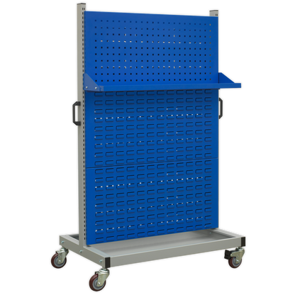 Premier Industrial™ Mobile Storage System with Shelf