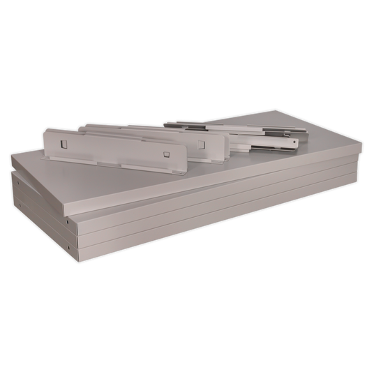 Premier Industrial™ Shelf for Industrial Cabinets - Pack of 4