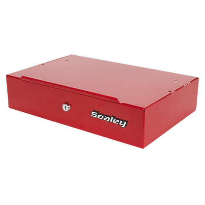 Side Cabinet for Long Handle Tools - Red