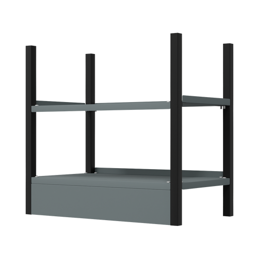 Modular Racking Base unit 2 Shelves 580mm