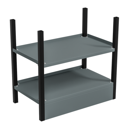 Modular Racking Base unit 2 Shelves 580mm