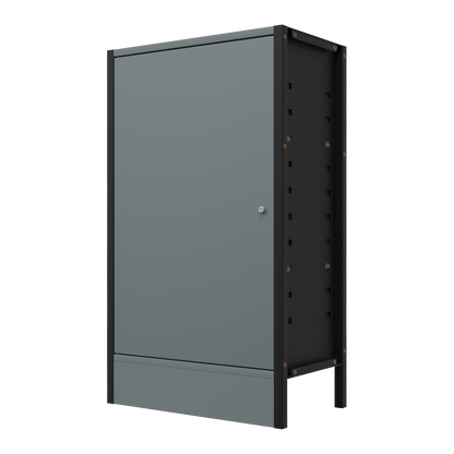 Modular Racking Base Cupboard Unit 3 Shelves 580mm