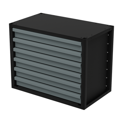 Modular Racking Mid Unit 6 Drawer 580mm