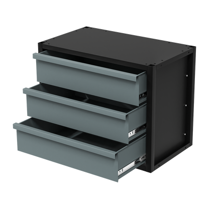 Modular Racking Mid Unit 3 Drawer 580mm
