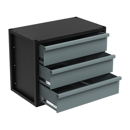 Modular Racking Mid Unit 3 Drawer 580mm