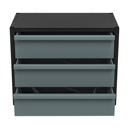 Modular Racking Mid Unit 3 Drawer 580mm