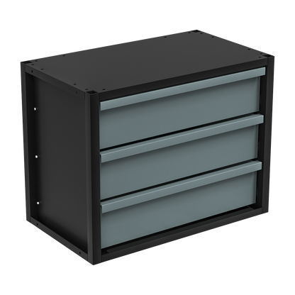 Modular Racking Mid Unit 3 Drawer 580mm