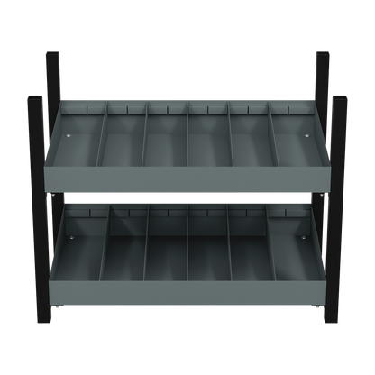 Modular Racking Mid Unit 2 Compartment Shelve 580mm