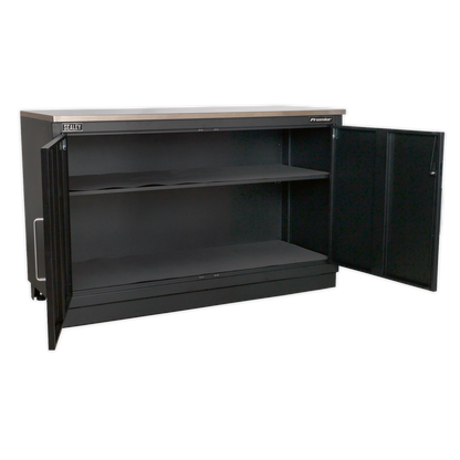 Premier™ Heavy-Duty Modular Floor Cabinet 2 Door 1550mm
