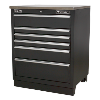 Premier™ Heavy-Duty Modular Floor Cabinet 6 Drawer 775mm