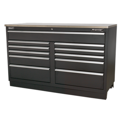 Premier™ Heavy-Duty Modular Floor Cabinet 11 Drawer 1550mm