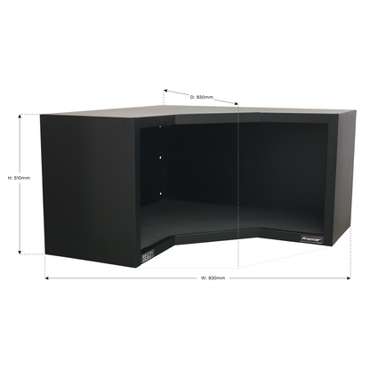 Premier™ Heavy-Duty Modular Corner Wall Cabinet 930mm
