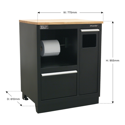 Premier™ Heavy-Duty Modular Multifunction Floor Cabinet 775mm