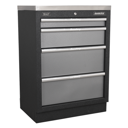 Superline PRO® Storage System with Wood Worktop 2.04m