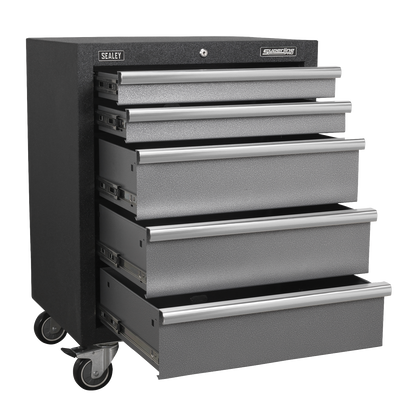 Superline PRO® Modular Mobile Cabinet 5 Drawer 650mm