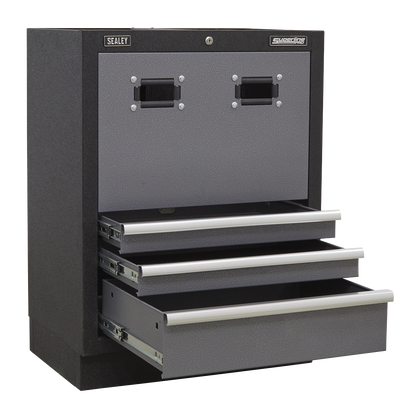 Superline PRO® Modular Reel Cabinet 3 Drawer 680mm