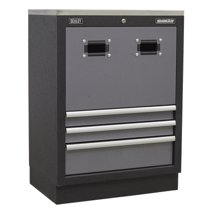 Superline PRO® Modular Reel Cabinet 3 Drawer 680mm