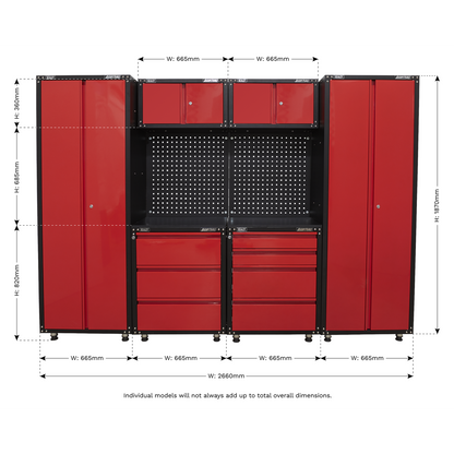American PRO® Storage System 2.6m