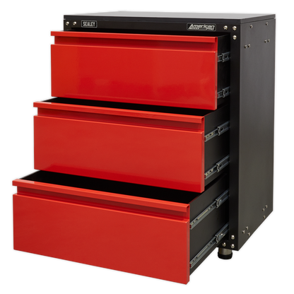 American PRO® Modular Cabinet with Worktop 3 Drawer 665mm
