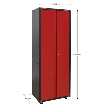 American PRO® Modular Full Height Cabinet 2 Door 665mm