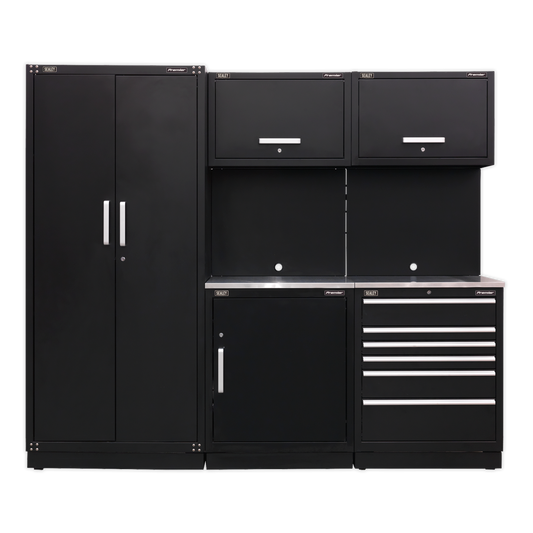 Premier™ Storage System with Stainless Worktop 2.48m