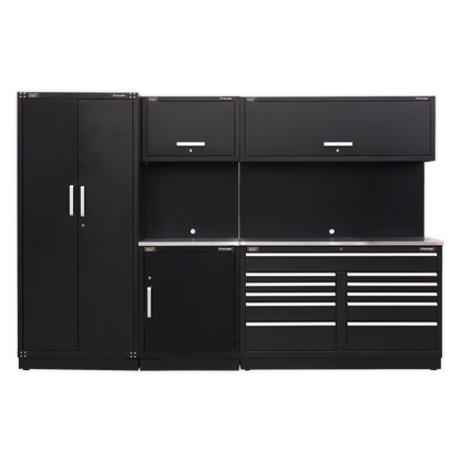 Premier™ Storage System with Stainless Worktop 3.26m