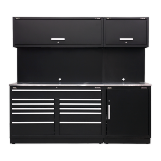 Premier™ Storage System with Stainless Worktop 2.33m