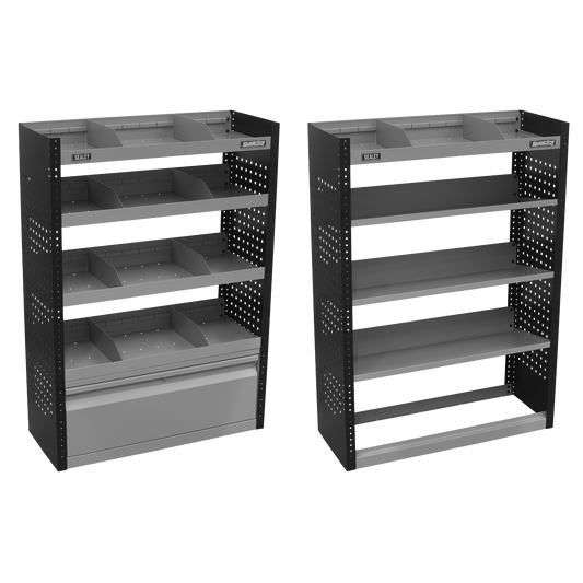 Superline PRO® Modular Van Storage System Set 1.85m