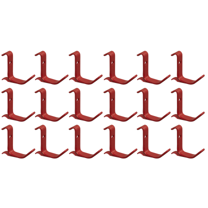 Magnetic Pegboard - Red