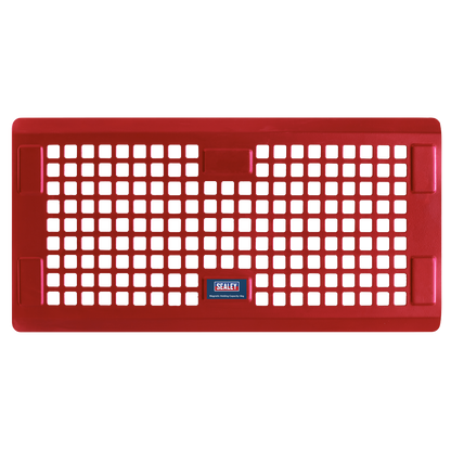 Magnetic Pegboard - Red