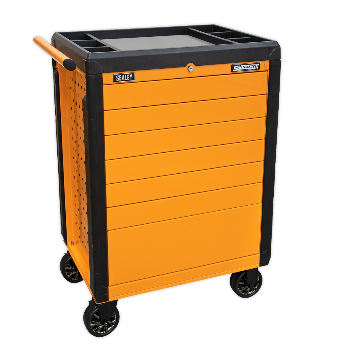 Superline PRO® Push-To-Open Rollcab 7 Drawer