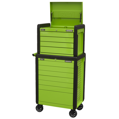 Superline PRO® Push-To-Open Topchest & Rollcab Combination 11 Drawer