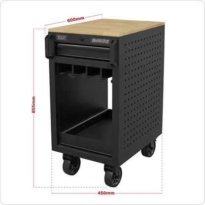 Superline PRO® 8 Power Tool Rack Trolley 450mm