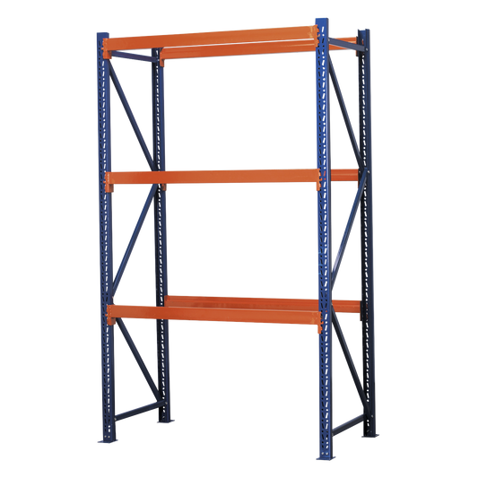 Heavy-Duty Shelving Unit with 3 Beam Set 900kg Capacity Per Level