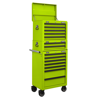 Superline PRO® Topchest, Mid-Box Tool Chest & Rollcab Combination 14 Drawer